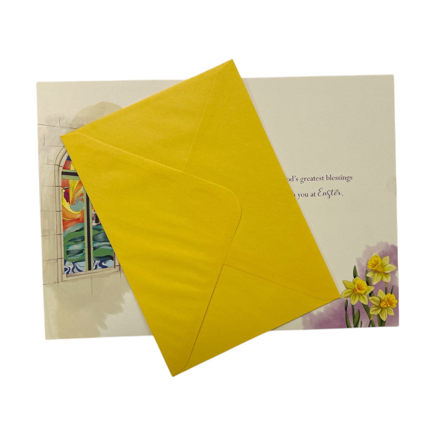 Light Of The World Blessing At Easter Greeting Open Card