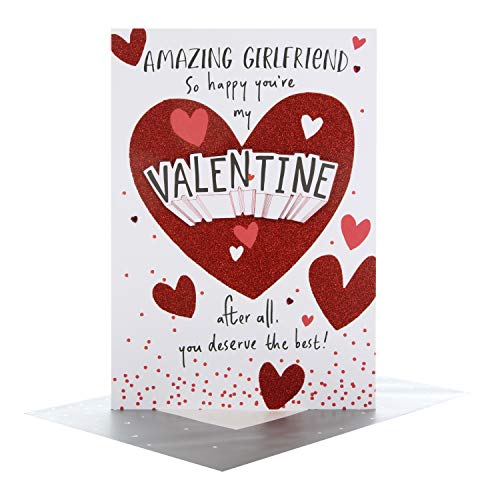Hallmark Girlfriend Valentine's Day Card 'Deserve The Best' - Medium