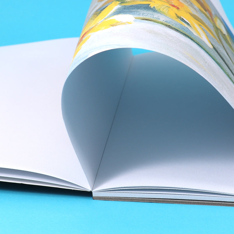 A4 15 Sheets Top Glued Open Oil Painting Pad