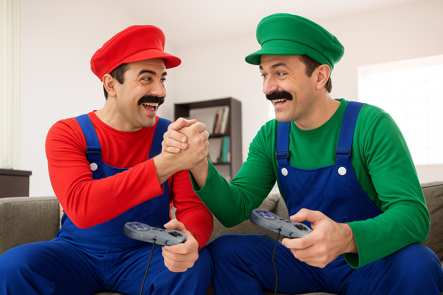 Adult Super Workman Fancy Dress Costume