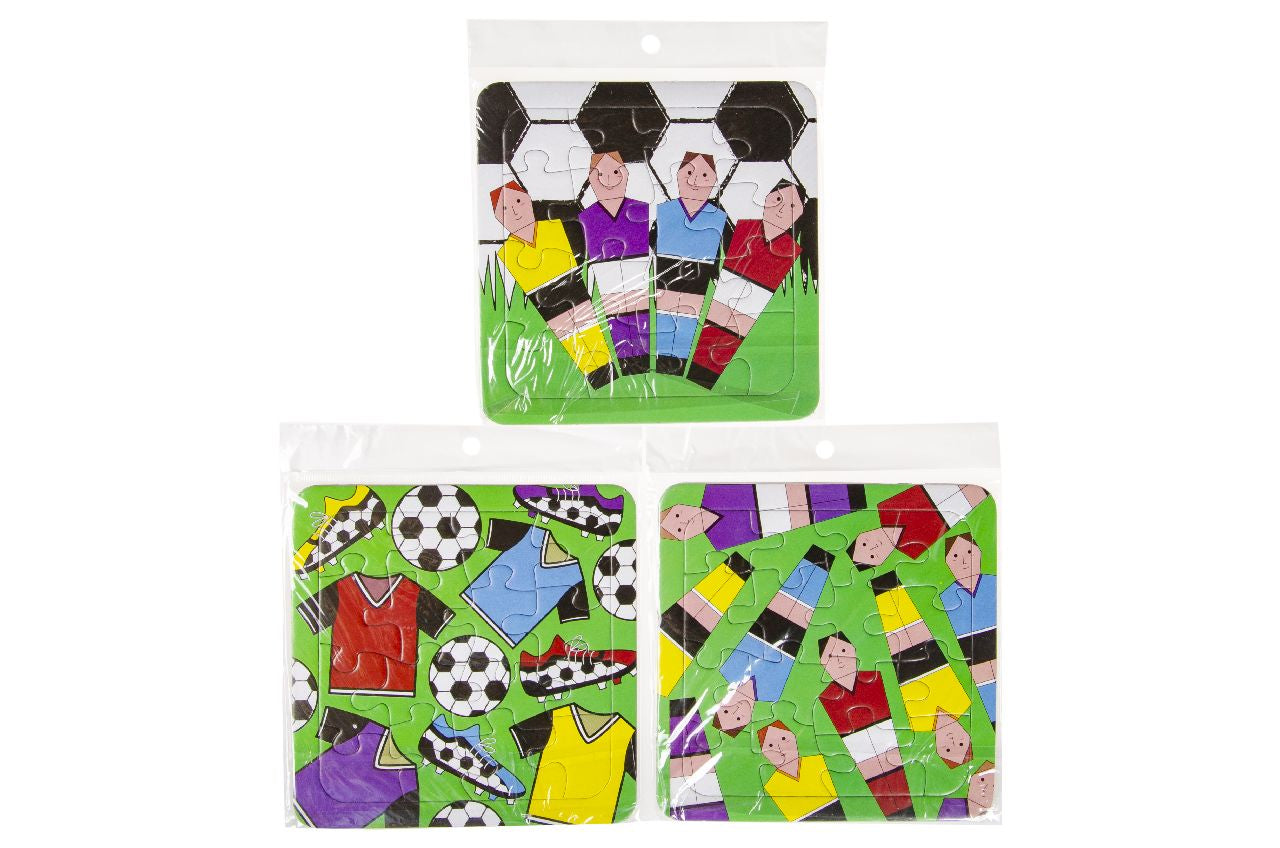Pack of 12 Football Mini Puzzle Games