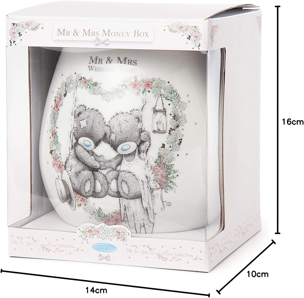 Me To You Tatty Teddy Wedding Fund Moneybox Gift Boxed