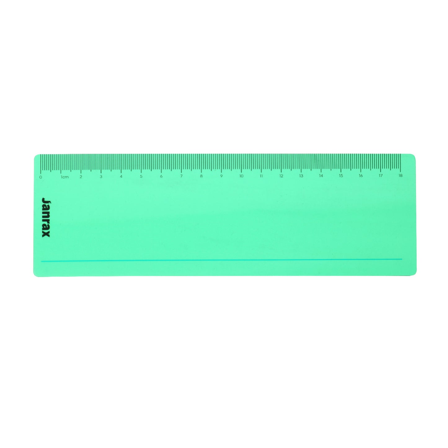 Pack of 8 Green 191x70mm Dyslexia Overlay Reading Rulers – PET Material, Rounded Corners