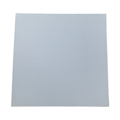 30x30cm Blank White Flat Stretched Board Art Canvas By Janrax