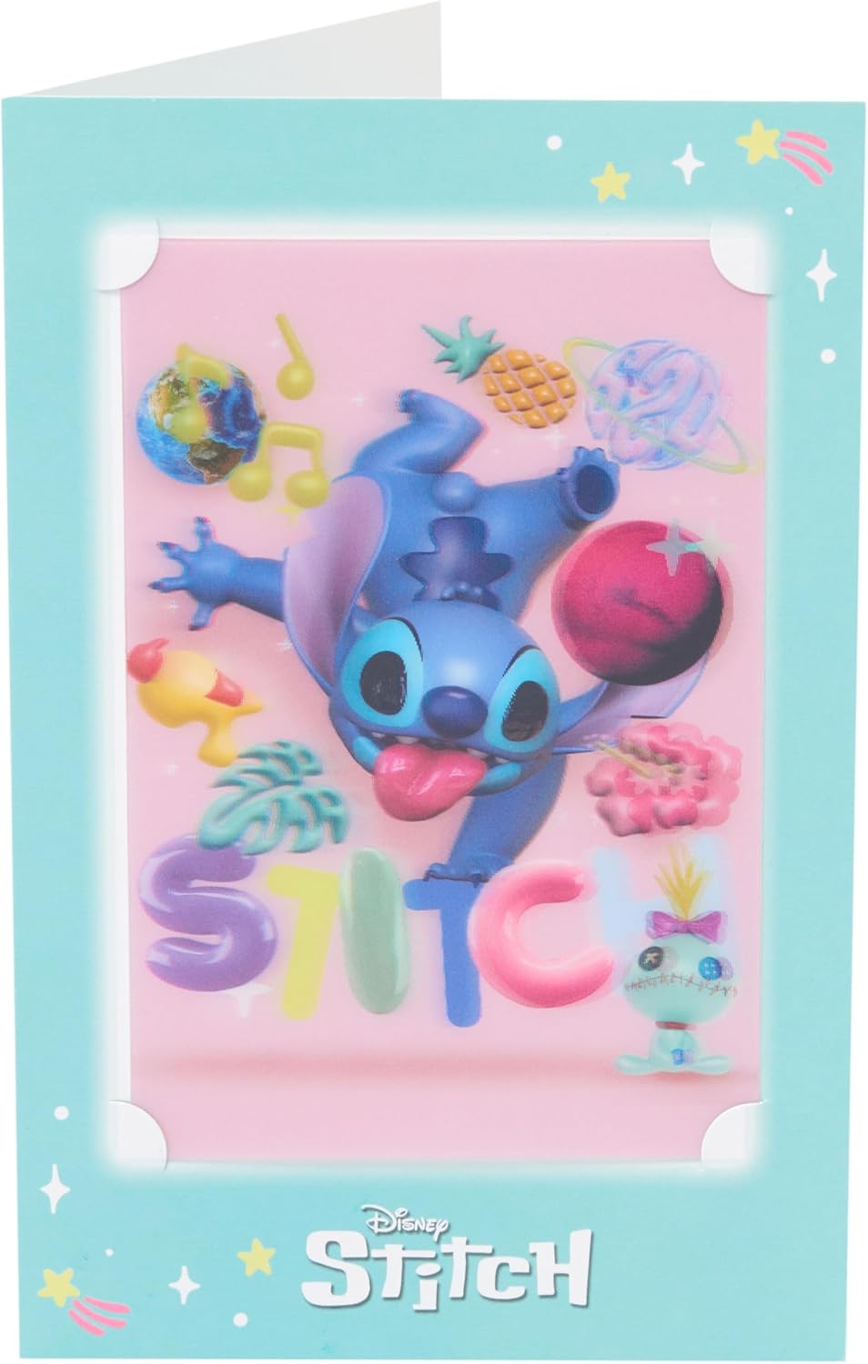 Disney Lilo and Stitch 3D Keepsake Birthday Card