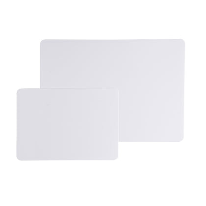 Pack of 12 A5 Whiteboards Dry Wipe Boards