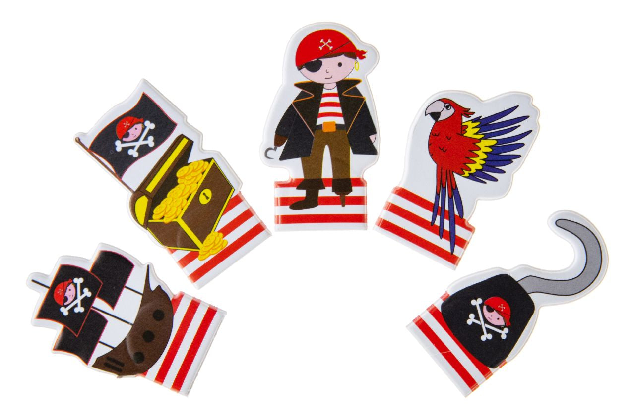 Single Pirate Finger Puppet Toy