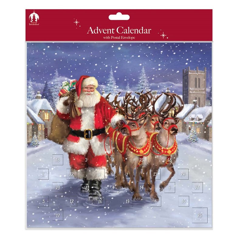 Christmas Large Santa Design Advent Calendar