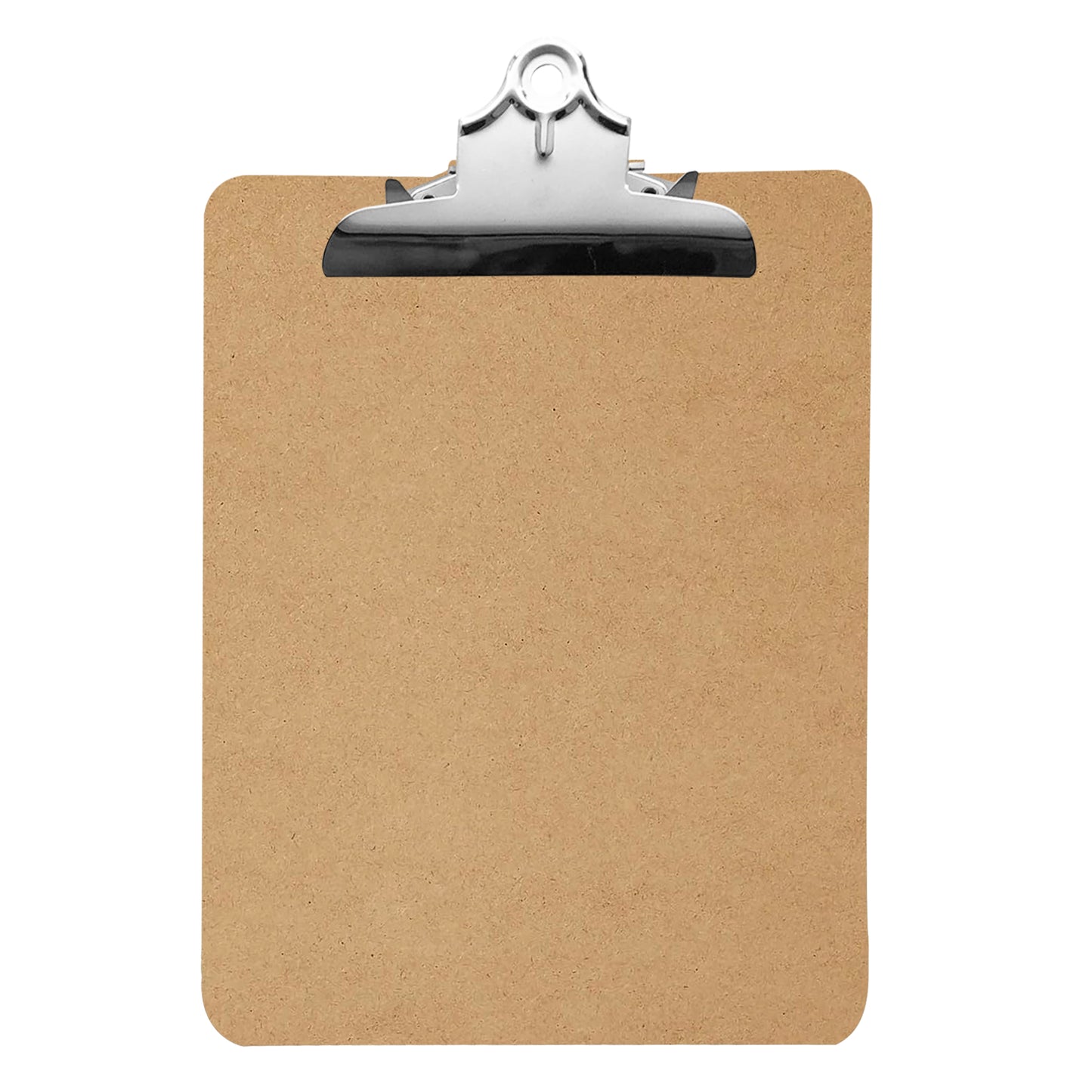 Pack of 6 Janrax A4 MDF Clipboards with Butterfly Clip