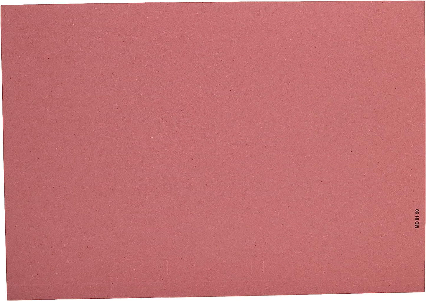 Pack of 100 Mediumweight 250gsm Foolscap Pink Square Cut Folders
