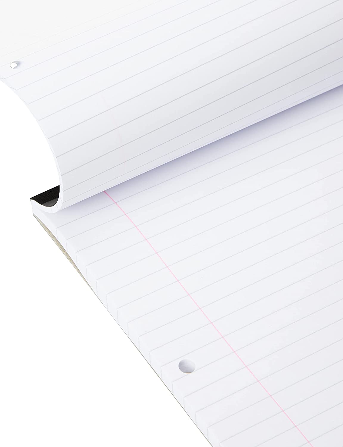 Pack of 10 160 Pages A4 Feint Ruled Margin Headbound Refill Pads