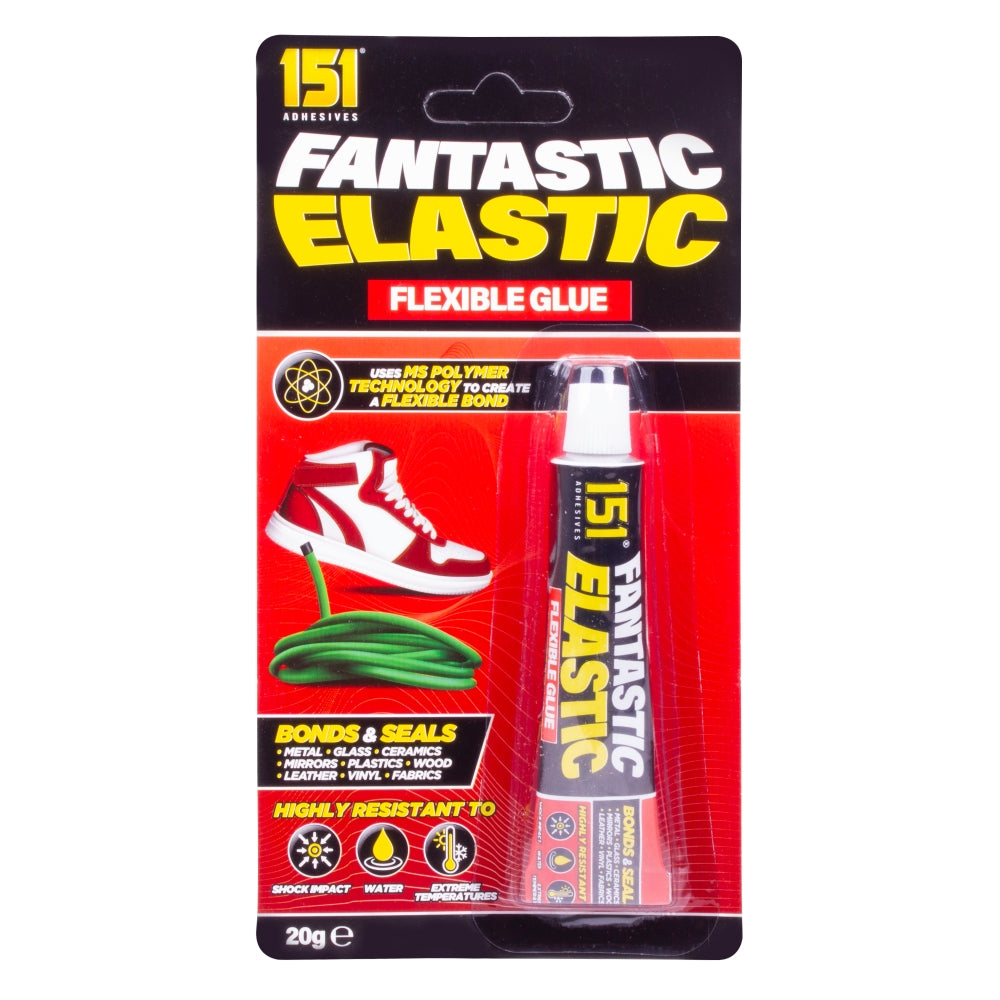 Pack of 6 Fantastic Elastic Flexible Glue - 20g