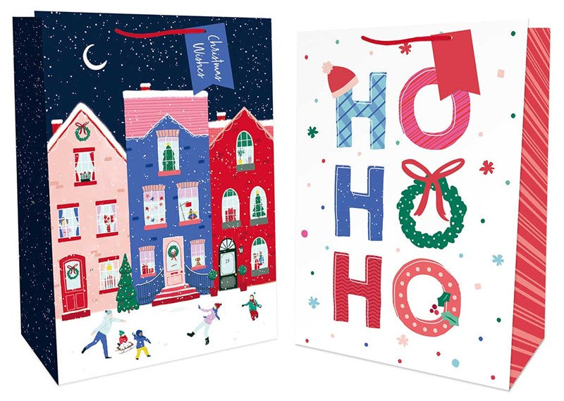 Single Christmas Contemporary Design Extra Large Gift bag