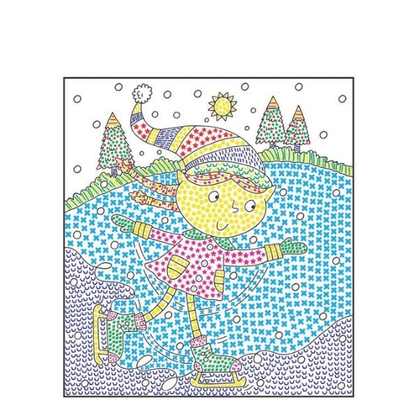 24 Pages Christmas Magic Painting Book