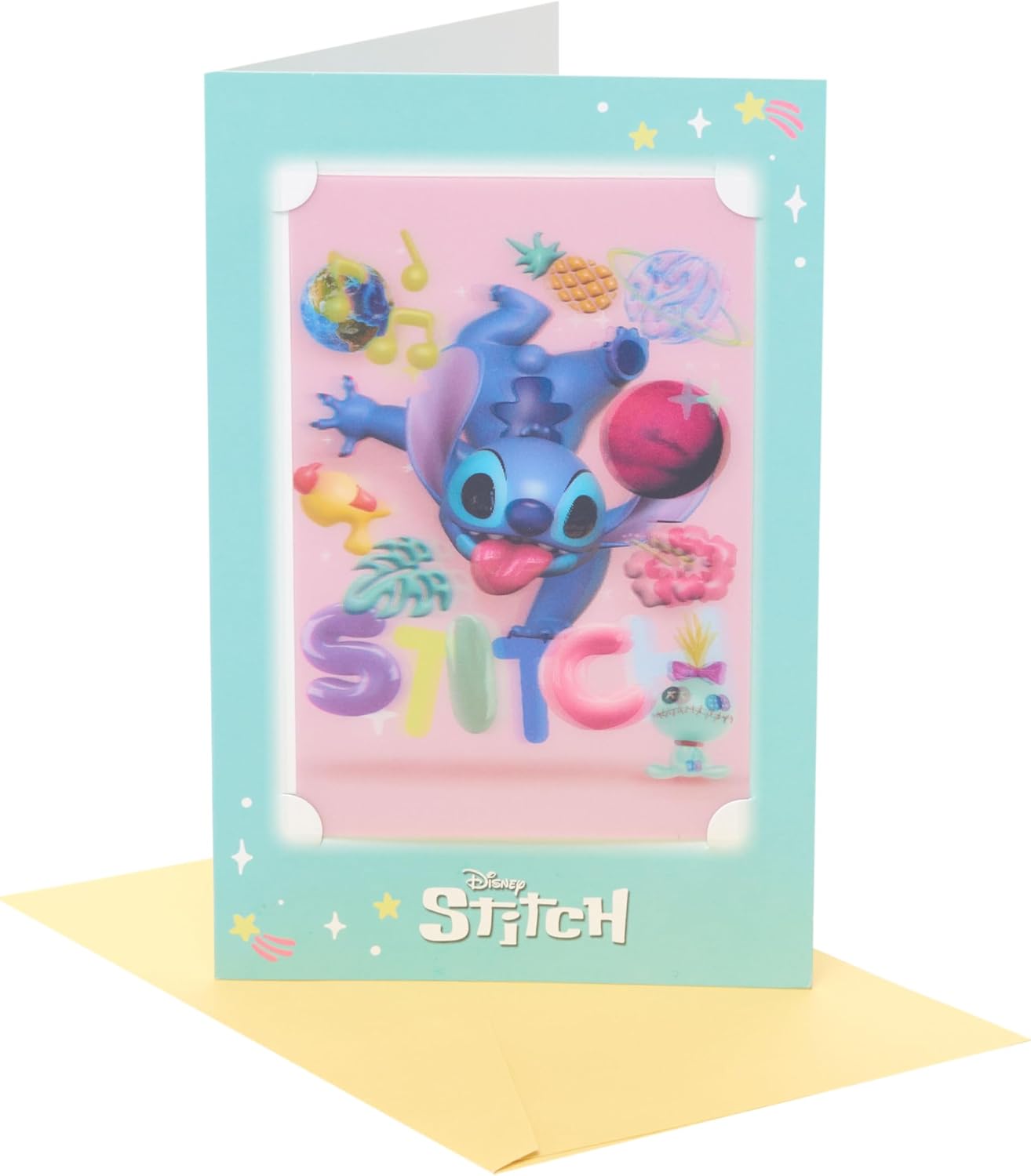 Disney Lilo and Stitch 3D Keepsake Birthday Card