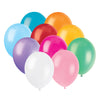 Pack of 10 Assorted Primary Coloured 12" Premium Latex Balloons