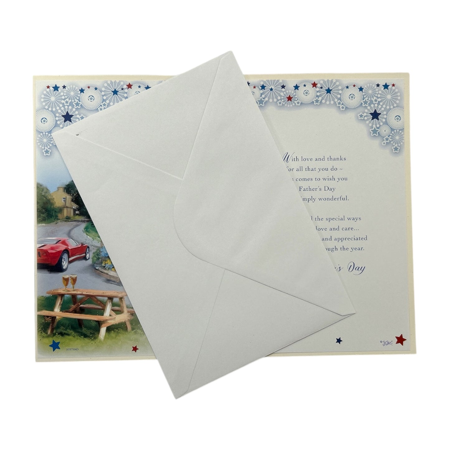 Just For You Beautiful House Design Father's Day Card