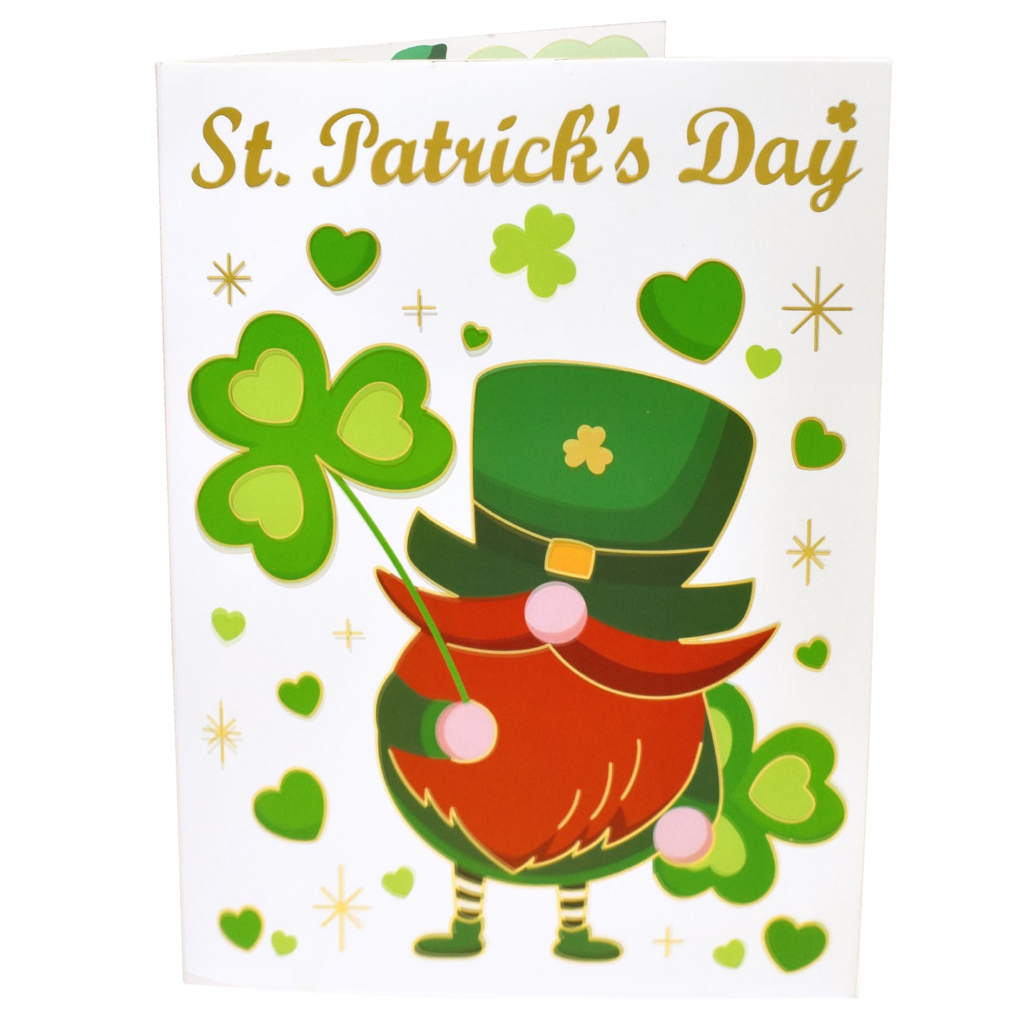 Leprechaun and Rainbow 3D Pop Up St. Patrick’s Day Card
