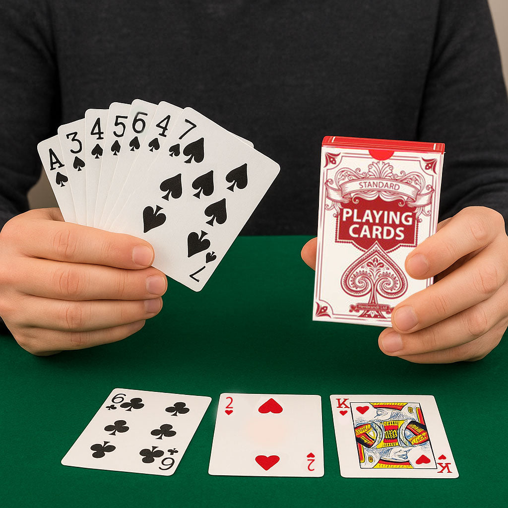 Pack of 12 Standard Playing Cards - Poker Bridge Entertainment Parties Clubs Casinos Tournaments