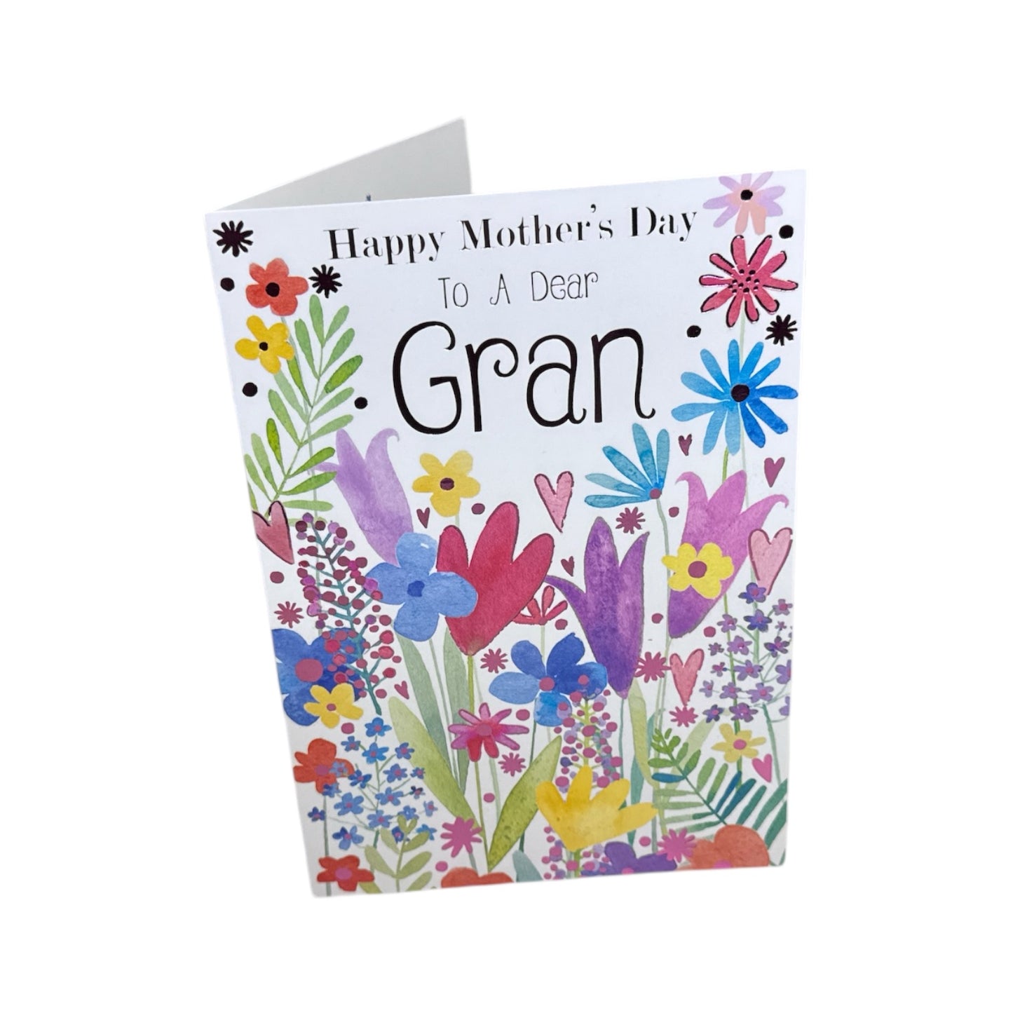 To A Dear Gran Painting Of Flowers Design Mother's Day Card