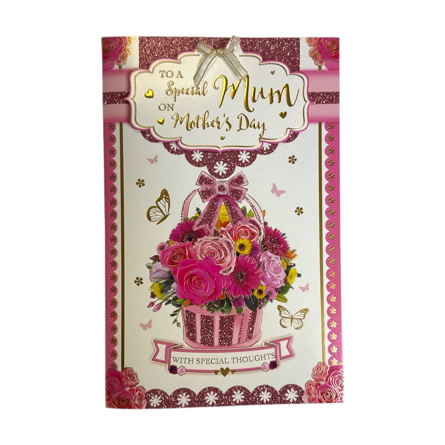 To A Special Mum Traditional Flower Bouquet Mother's Day Boxed Card