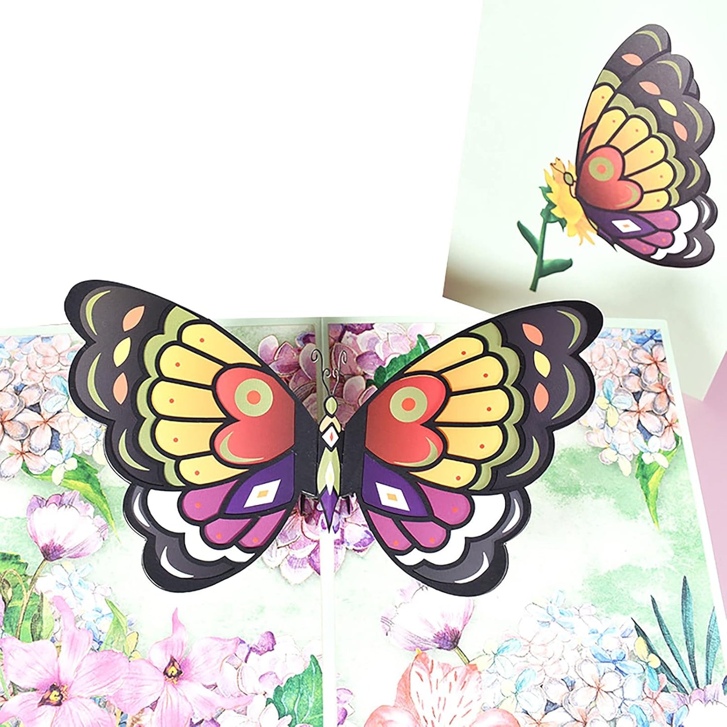 Majestic Butterfly 3D Pop Up Greeting Card - Mother's Day Birthday