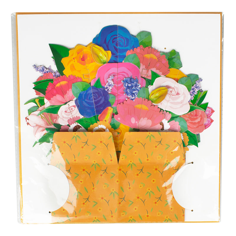 Bloom Box Garden Harmony 3D Pop Up Greeting Card