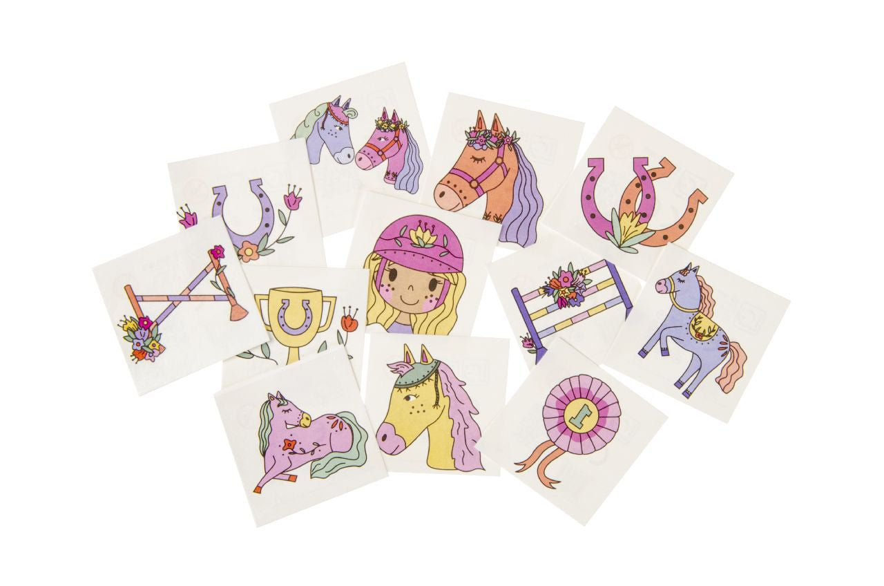 48 Pack of 12 Pieces Horses Tattoos