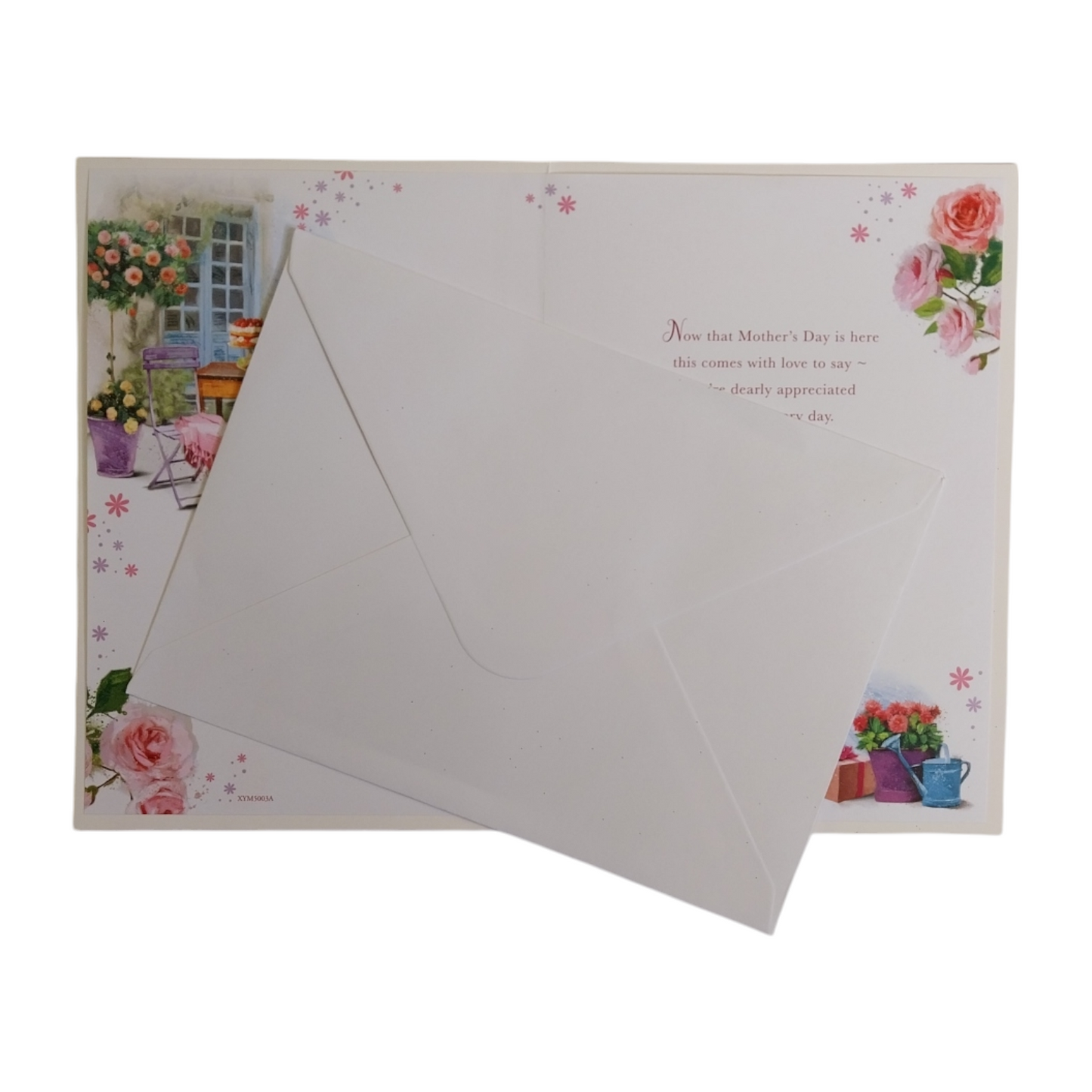 To My Wife Garden Scene Design Mother's Day Card