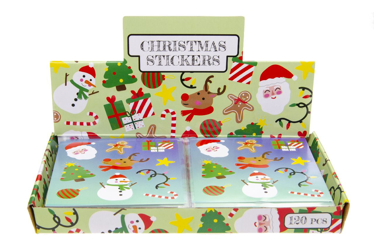 Pack of 10 Pieces Christmas Stickers
