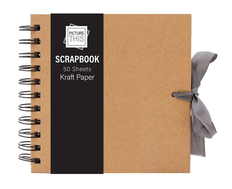 50 Sheets Kraft Paper Small Scrap Book – Choice Wholesale