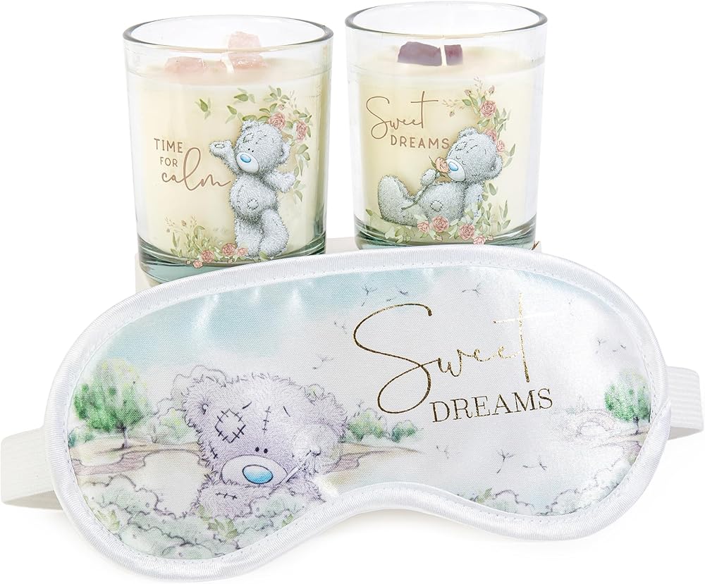 Me to You Tatty Teddy Eyemask and Scented Crystal Candles Gift Set Signature Collection