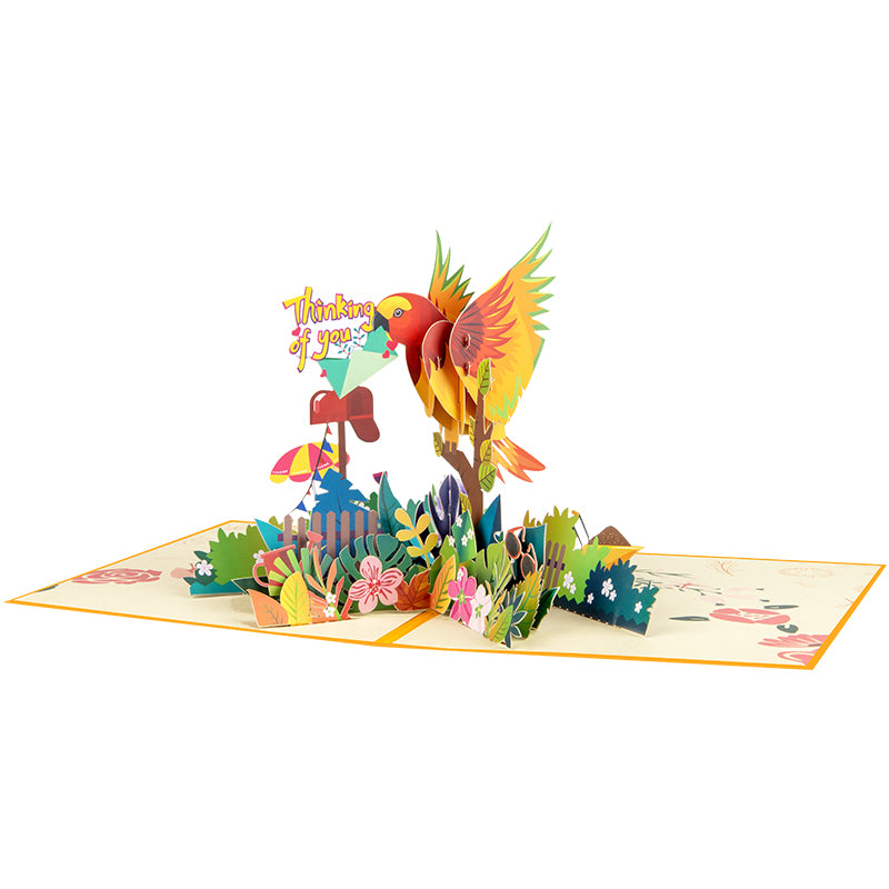 Heart in the Canopy 3D Thinking of You Pop Up Greeting Card