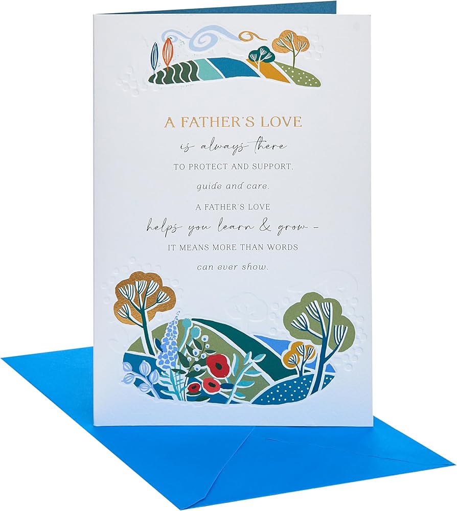 Fields Design Father's Day Card