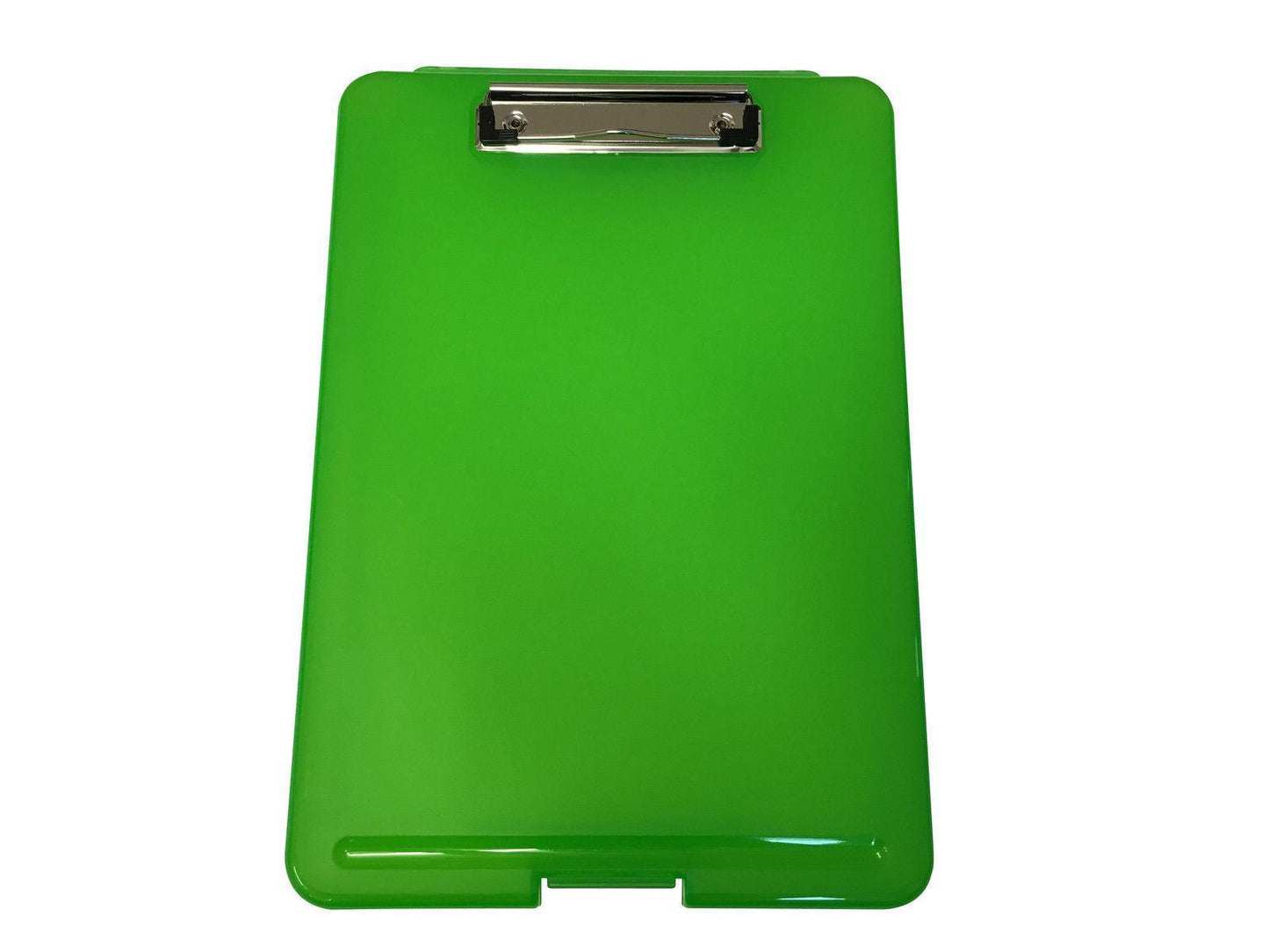 A4 Green Clipboard Box File - Storage Filing Case
