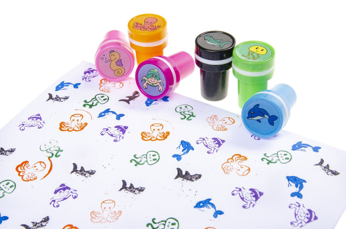 Pack of 24 Sea Animals Stamps