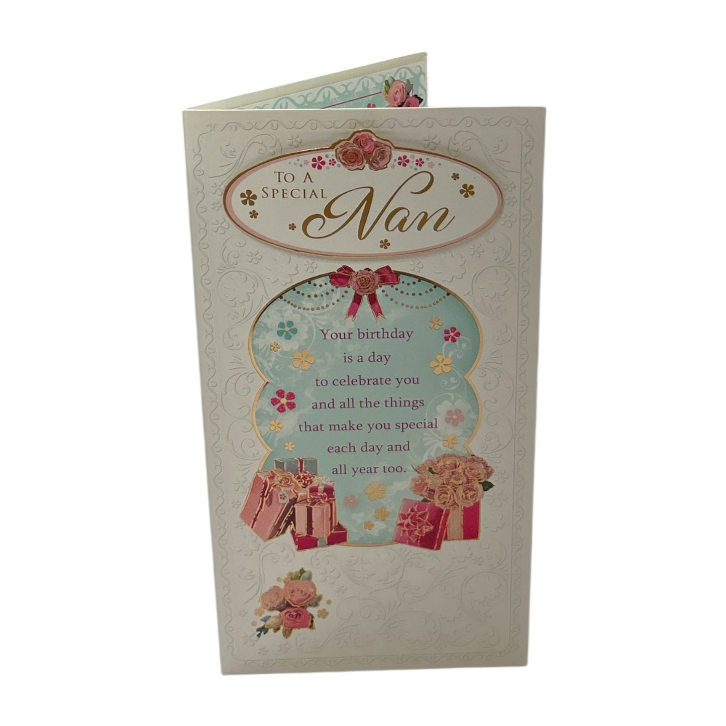 To Special Nan Birthday Wishes Soft Whispers Card