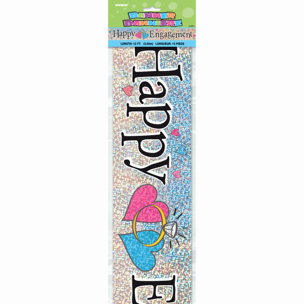 12ft Happy Engagement Prism Banner