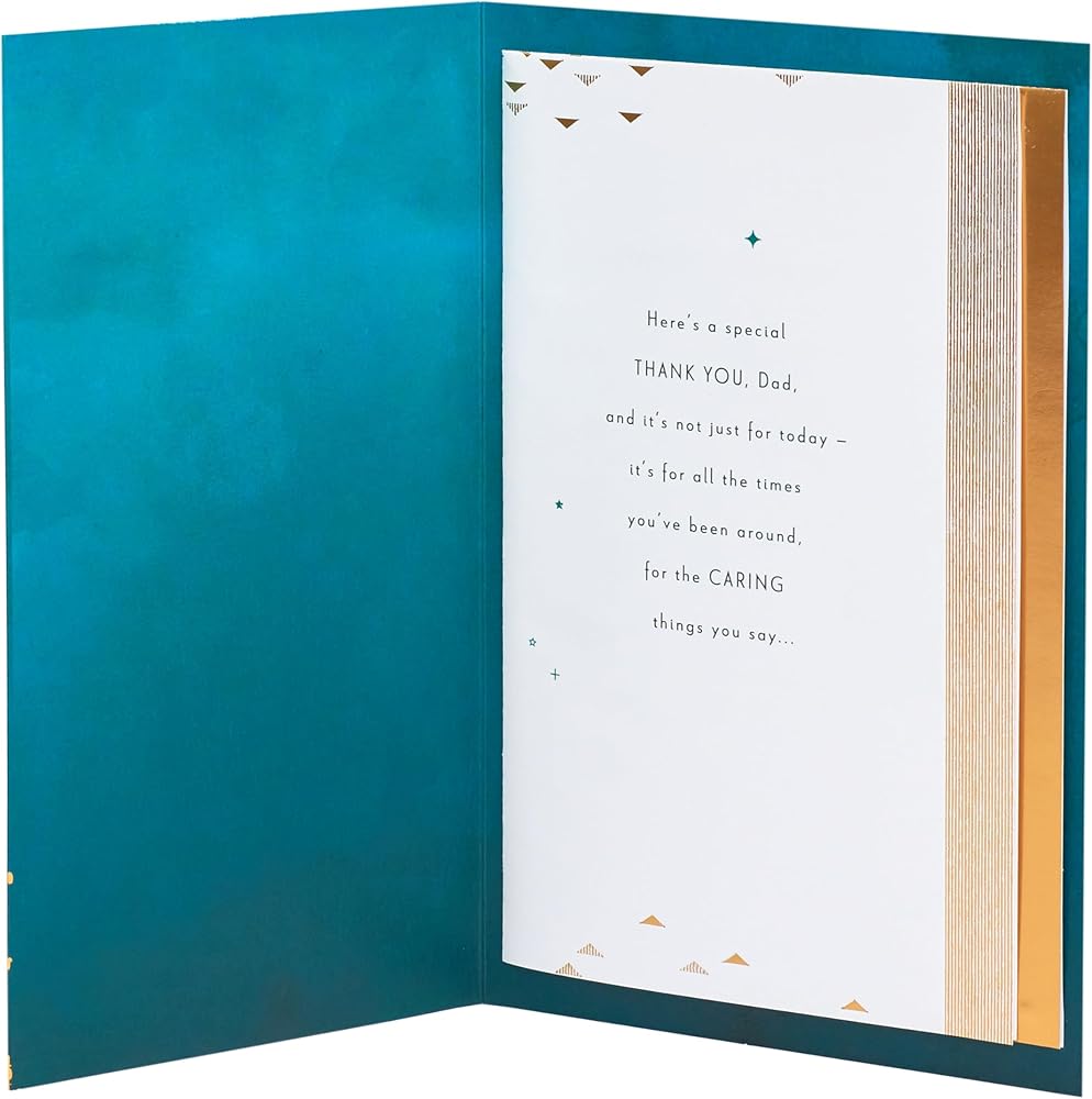 One In a Million Design For Dad Father's Day Card