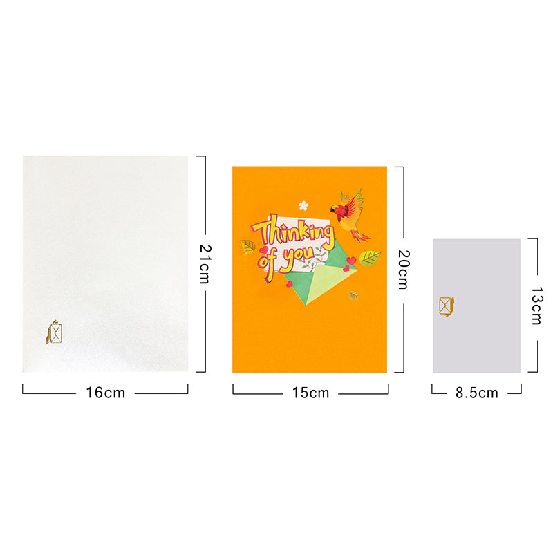 Heart in the Canopy 3D Thinking of You Pop Up Greeting Card