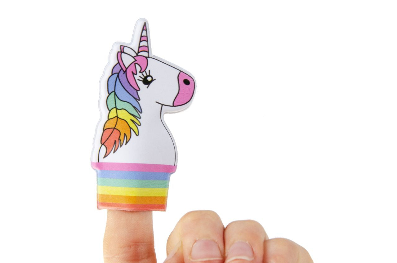 Pack of 72 Unicorn Finger Puppet Toys