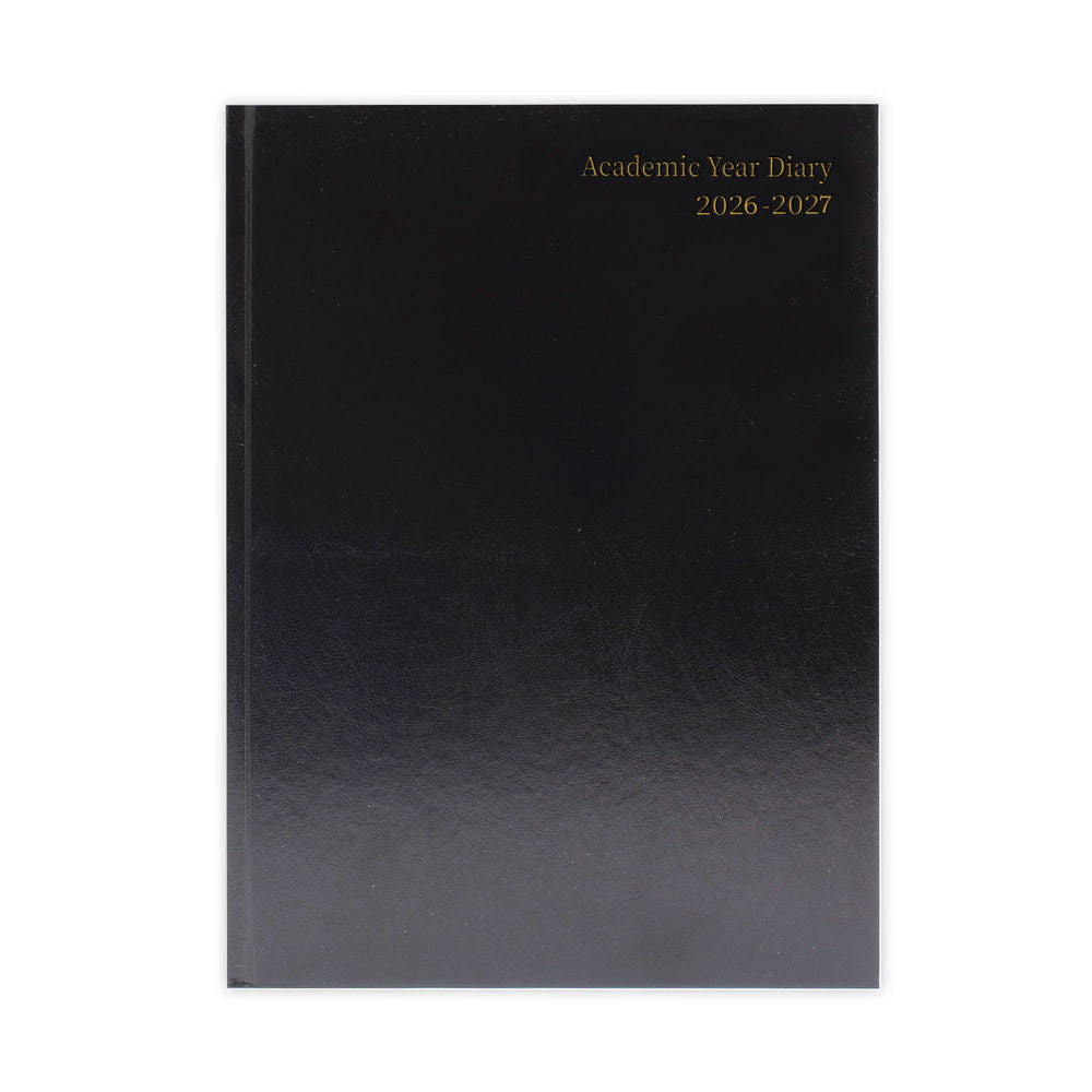 Janrax 2026-2027 A4 Week To View Black Academic Diary