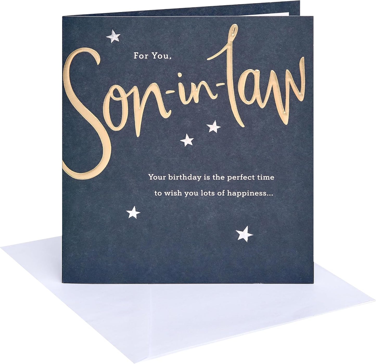 Dots Design Son In Law Birthday Card