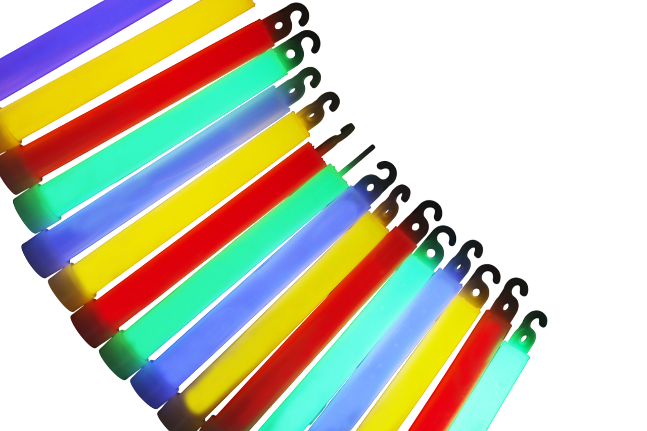 Glow Stick 15cm Red Includes Lanyard