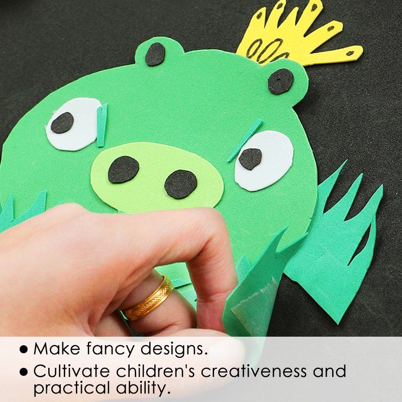 Pack of 10 Handmade Eva Sponge Papers 20 x 30cm