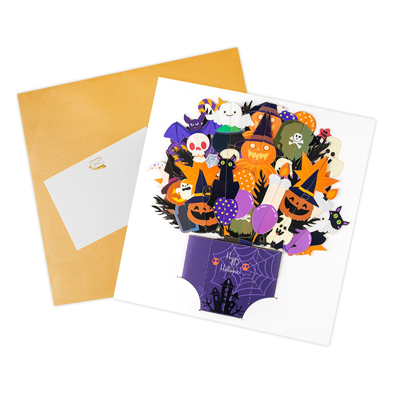 Haunted Magic A 3D Pop Up Halloween Card