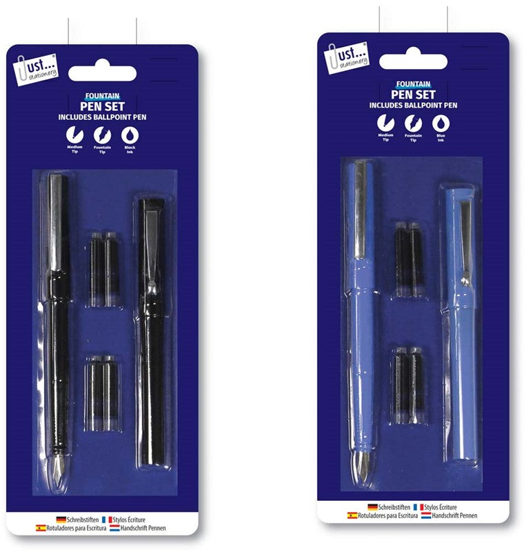 Single Fountain & Ballpoint Pen Set