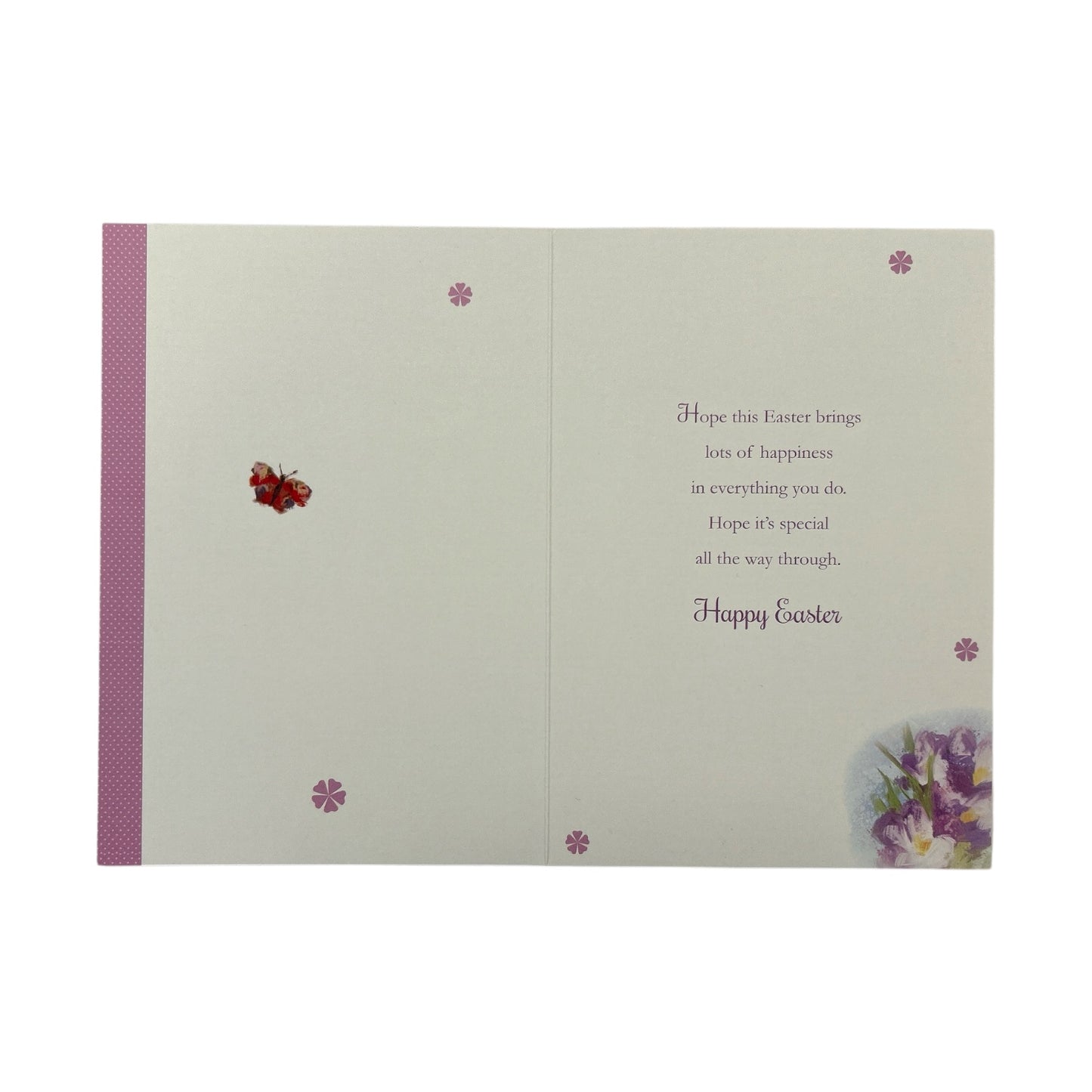 For A Special Friend Cute Rabbit Floral Design Easter Card