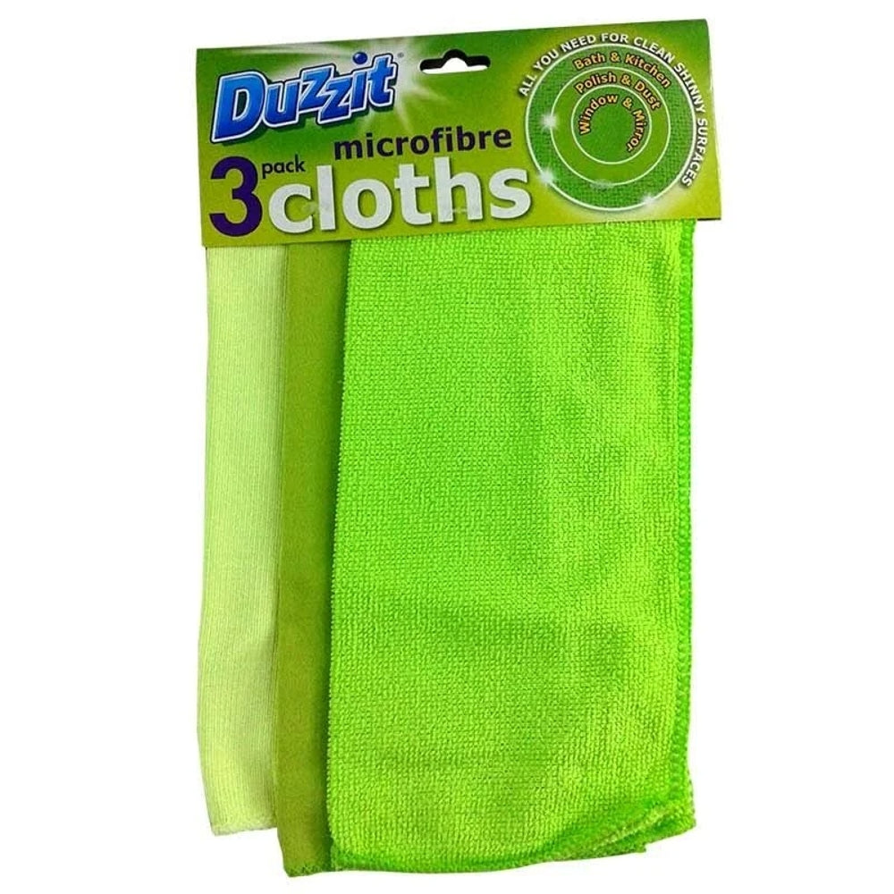 Pack of 3 Microfibre Cloths