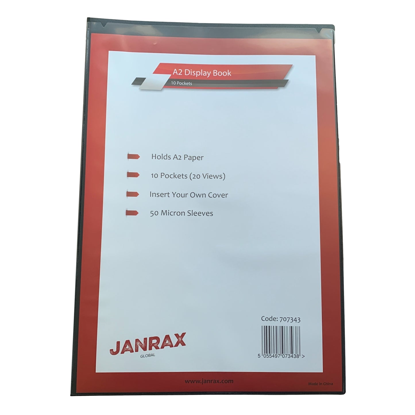 A2 10 Pockets Presentation Display Book by Janrax